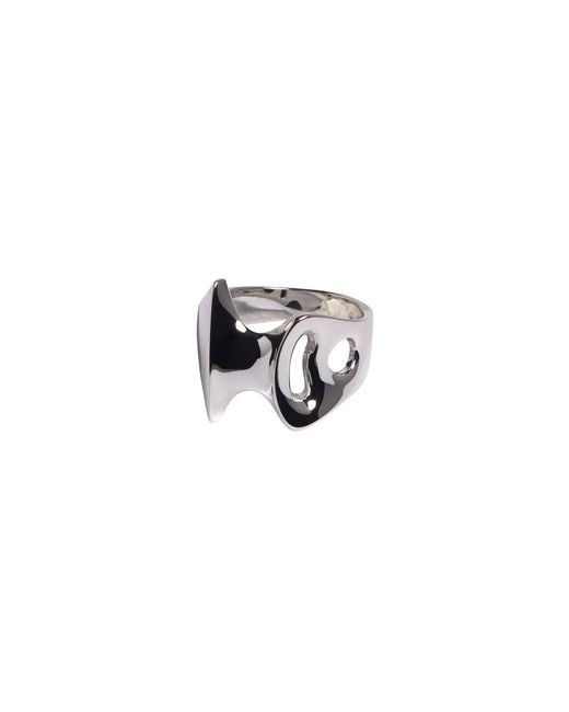 Luna Delphine Black Blade Ring