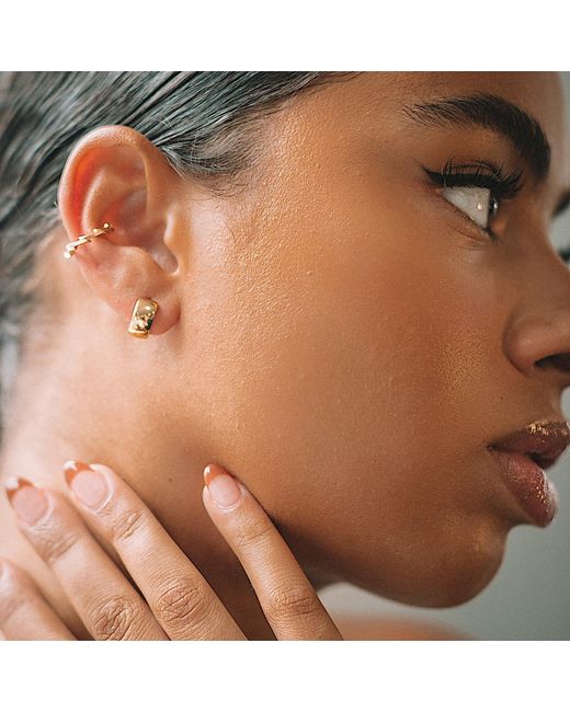 Scream Pretty Metallic Super Chunk Huggie Earrings