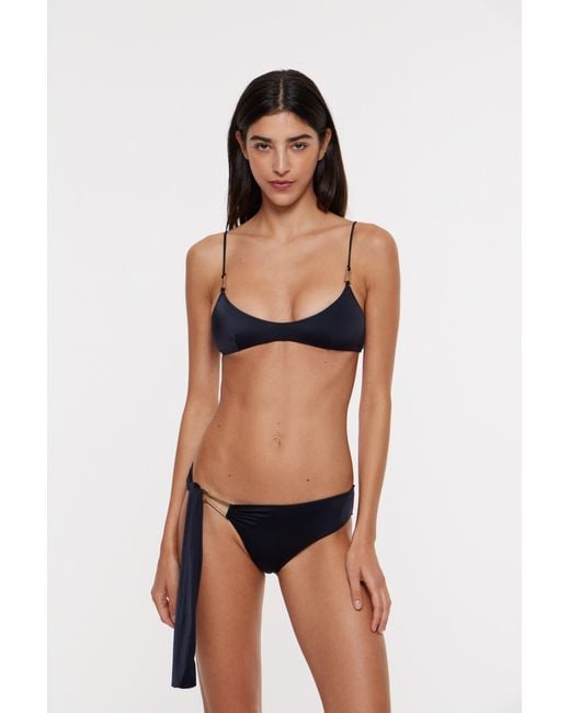 Bianca Resortwear Black Mina Bikini Top