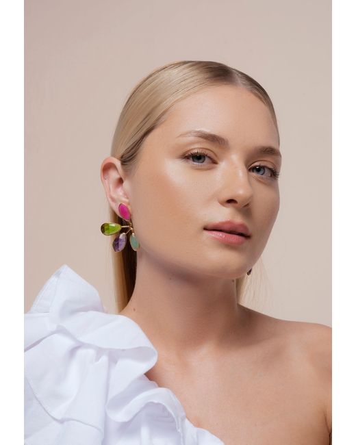 Lavani Jewels Pink Manifestation Earrings