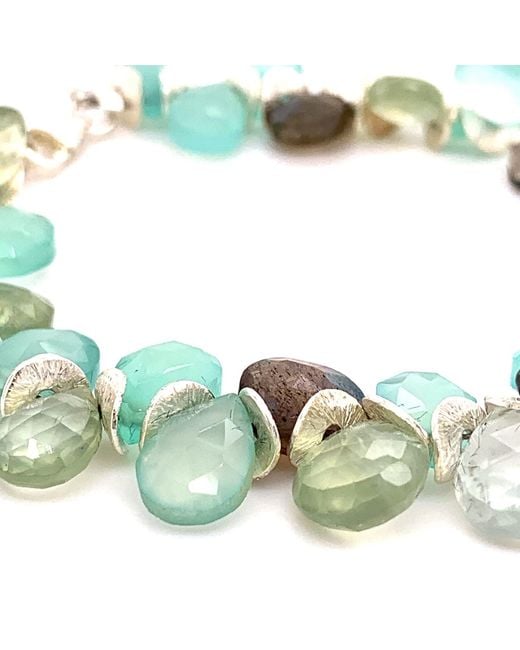 Lori Kaplan Design Blue Watercolor Signature Bracelet