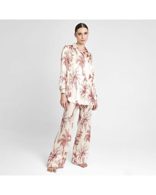 Aguaclara Multicolor Provence Silk Pants