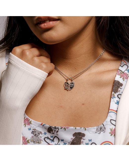 Cloud Haven Metallic Friendship Furever Necklace Set