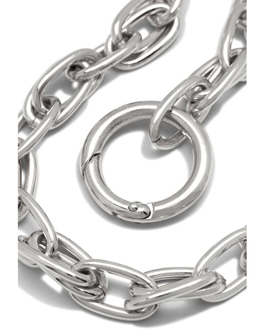 Jaredjamin Metallic Everly Every-Other Necklace