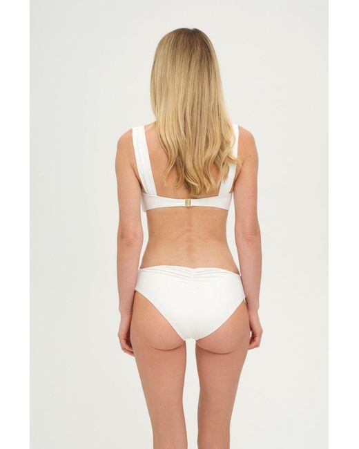 Adriana Pappas Designs Natural Jolie Top Oatmilk