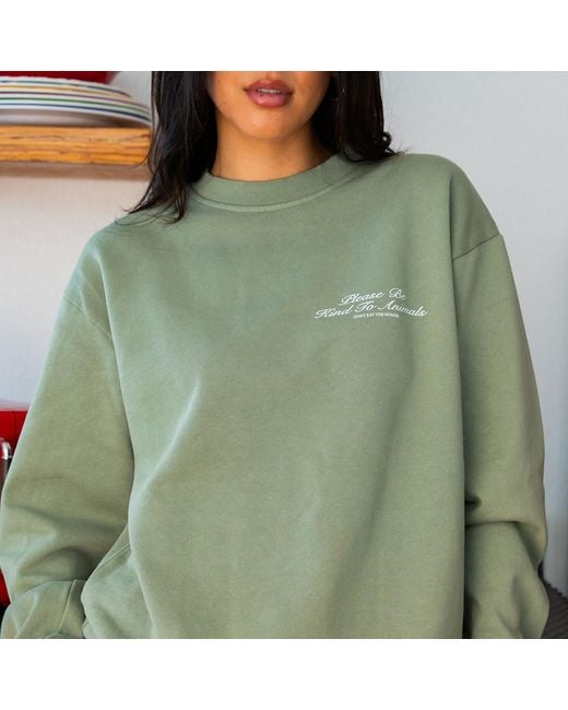 Dont Eat the Homies Pink Be Kind Crewneck for men