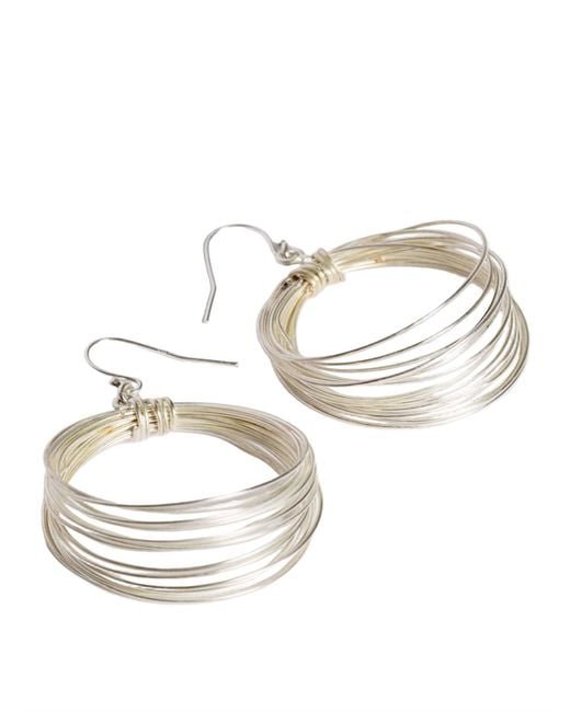 Florentis Jewellery White Not Just Another Hoop Earring