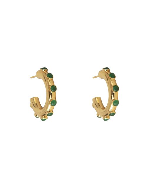 Bounkit Metallic Nicky Hoops Onyx