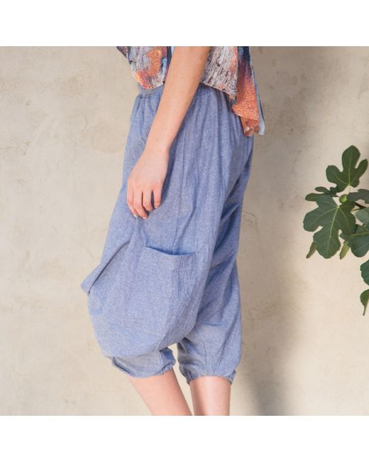Misha Vaidya Blue Luna Trousers