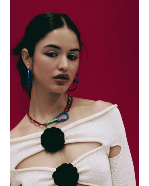 Lavani Jewels Red Antonia Necklace