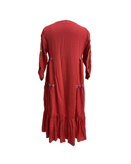 Zasta Studio Red Summer Thread Edition Dress Two