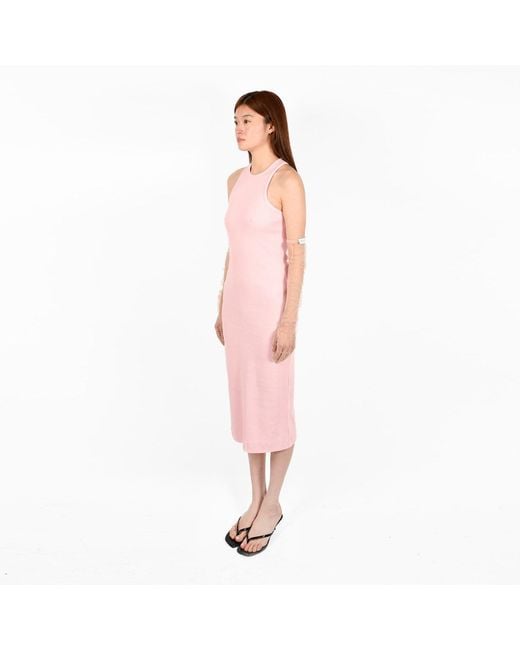 Ioana Ciolacu Pink Rose Tank Dress
