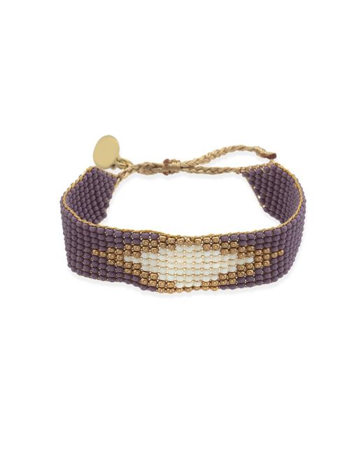 Milou Jewelry Metallic Isabella Beaded Bracelet