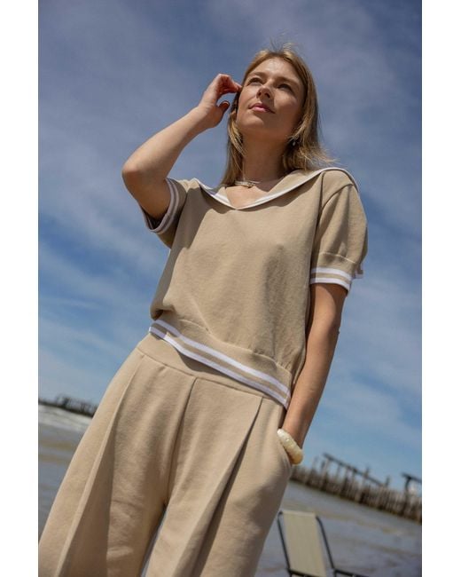 SALANIDA Natural Vento Sailor Top