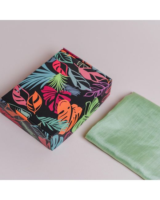 Silk and Bears Green To Ombre Mulberry Silk Scarf – Handmade & Hand-Dyed