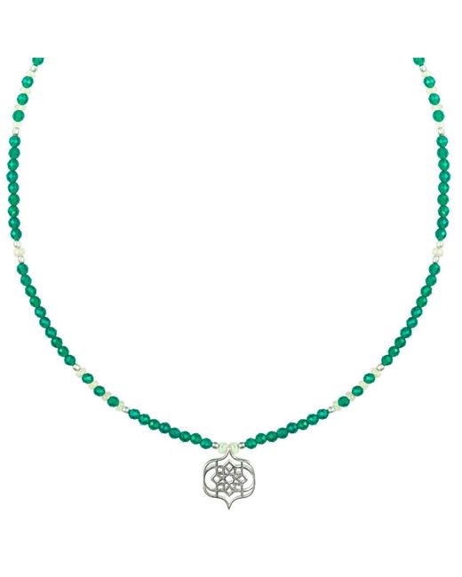 Charlotte's Web Jewellery Green Sevilla Dream Beaded Necklace