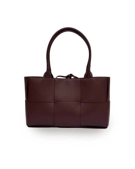 Apatchy London Red The Tori Port Leather Tote
