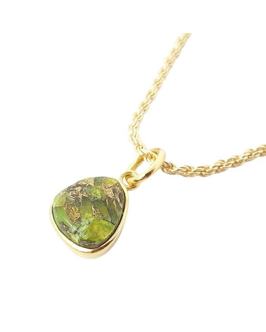 Harfi Multicolor Statement Vermeil Plated Peridot August Birthstone Crystal Rope Necklace