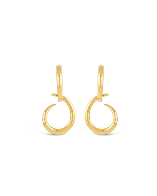 Dinny Hall Metallic Toro Drop Hoops
