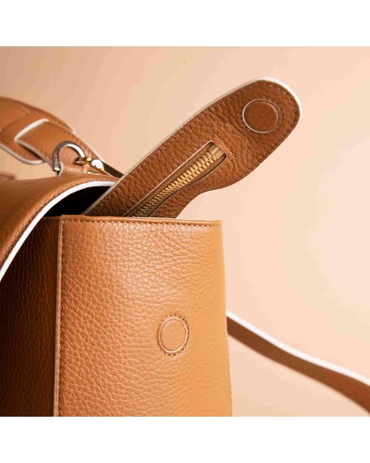 Mia First - Venezia Brown Neutrals Work Bag Miacity