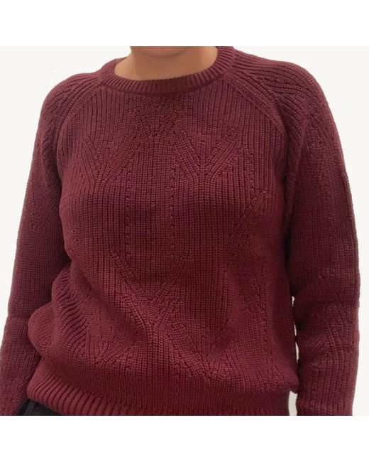 GROBUND Purple The Organic Knit Filuca