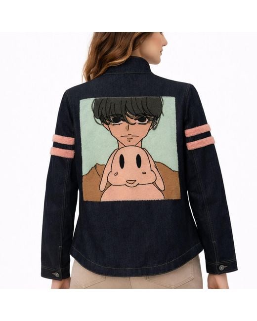 Zasta Studio Blue Denim Wearable Article Q Denim Jacket