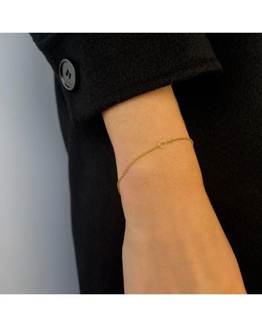 Tory Long Metallic The Circle Bracelet