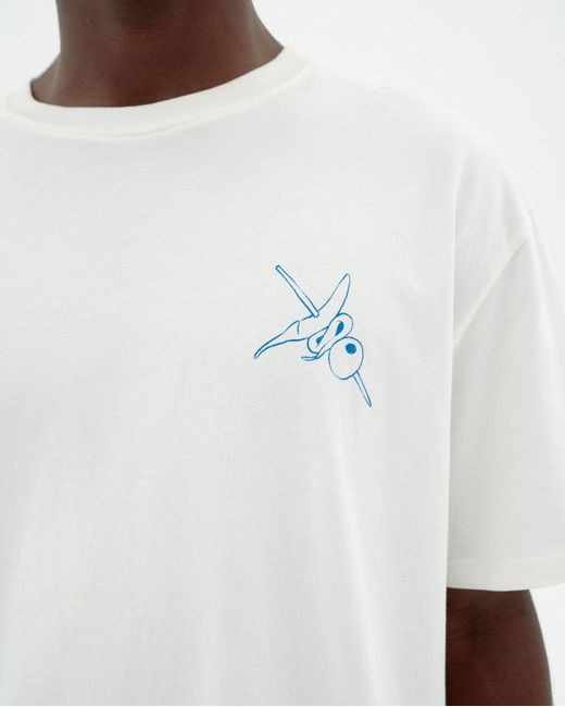 Thinking Mu White Chiringuito Aaron T-Shirt for men