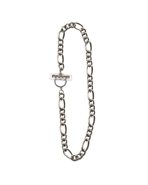 Iostudio Metallic Glam Chain Mantel Necklace