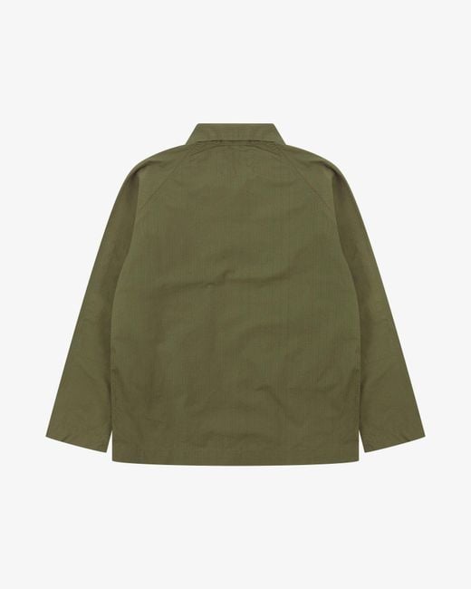 Uskees Green Ripstop Field Jacket for men