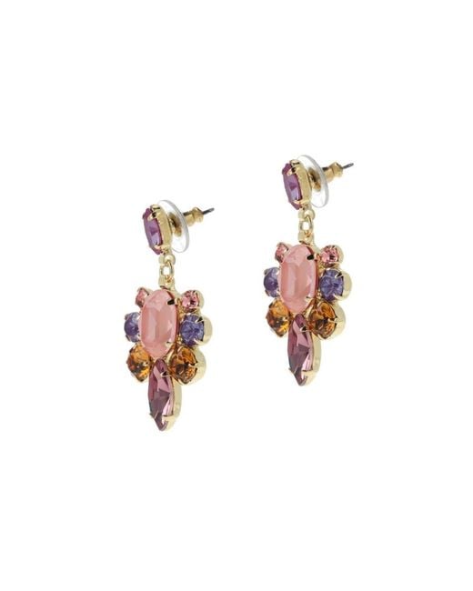 Otazu Pink Blushing Bloom Earhangers