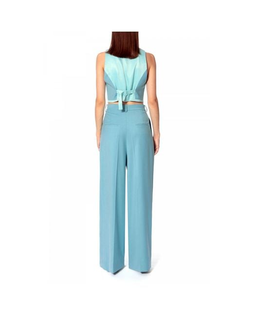AGGI by HALEWSKI Blue Uma How Am I Suit Vest