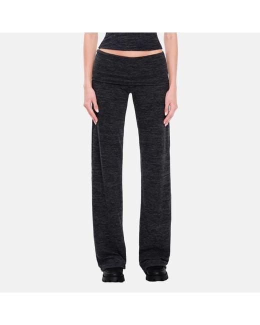OW Collection Gray Nita Knit Pants