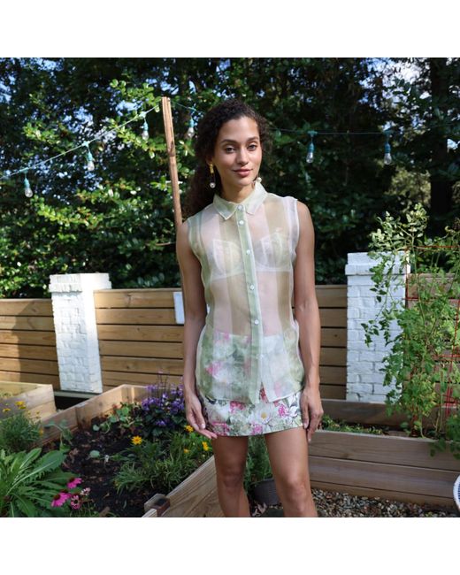 Flora by Alexandria Gray Claudia Floral Mini Skirt