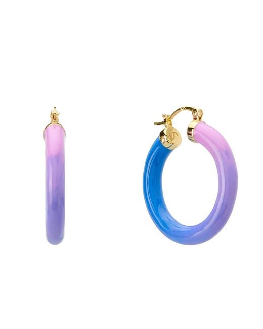 Dolcetto Designs Blue Tropicale Dawn Hoop