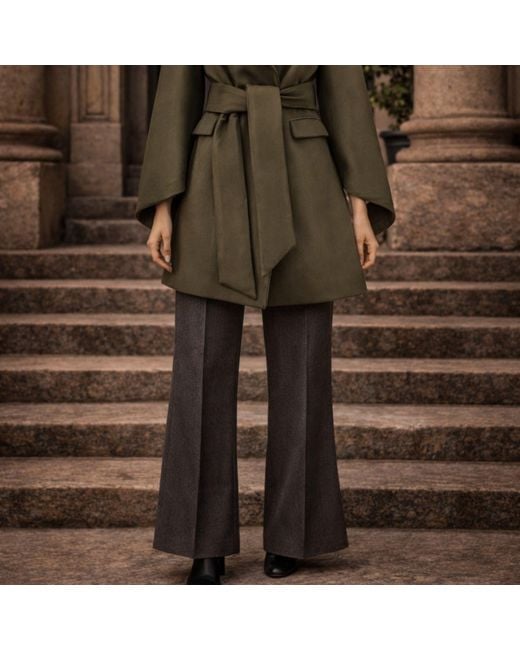 NUMBAT Gray Iris Tweed Trousers
