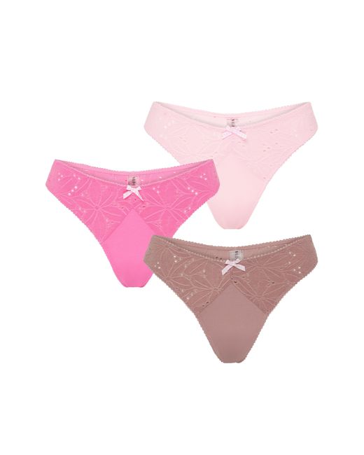 Wild Lovers Pink Louna Brief Multipack