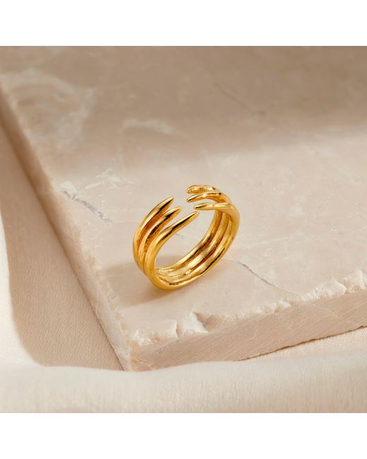 Posh Totty Designs Metallic Talon Open Ring