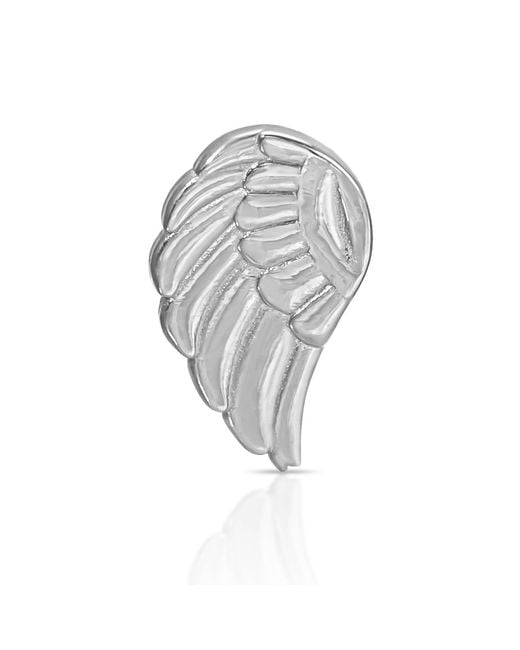 Maya Brenner Metallic Charm Stud