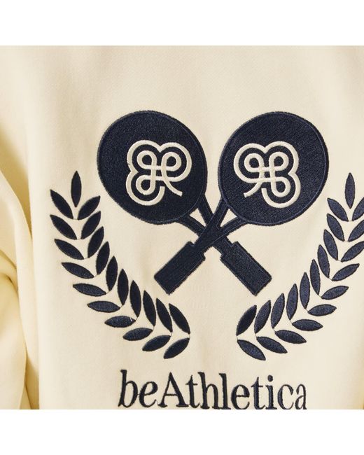 Be Athletica White Varsity Athletica Full-Zip Sweatshirt