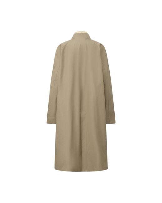 FRONT ROW SHOP Natural Neutrals Amelie Trench Coat