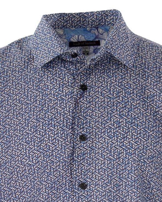Lords of Harlech Scott Small Petals Blue for men