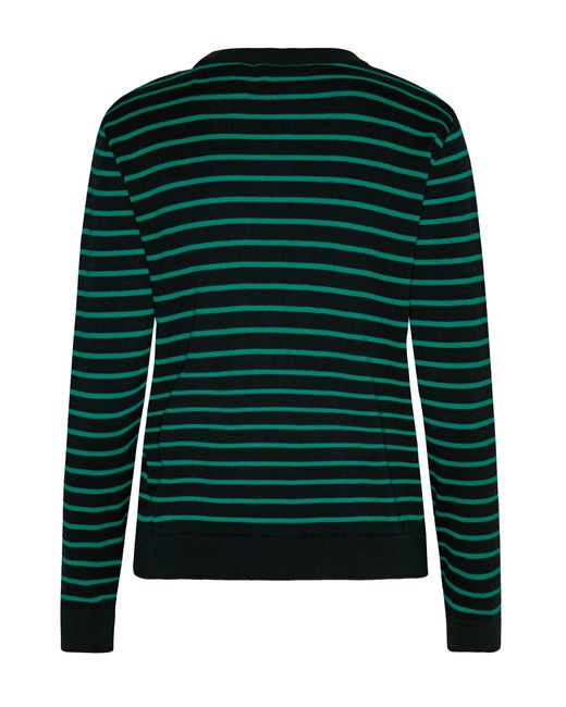 GROBUND Green Marie Knit Blouse