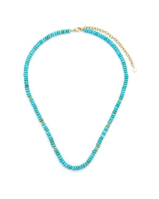 KAMARIA Blue Charis Medium Gemstone Necklace