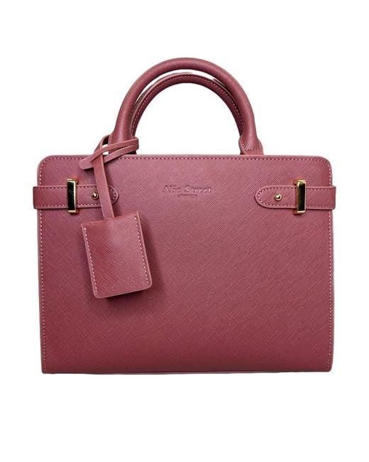 Alie Street London Purple Derby Occasion Handbag