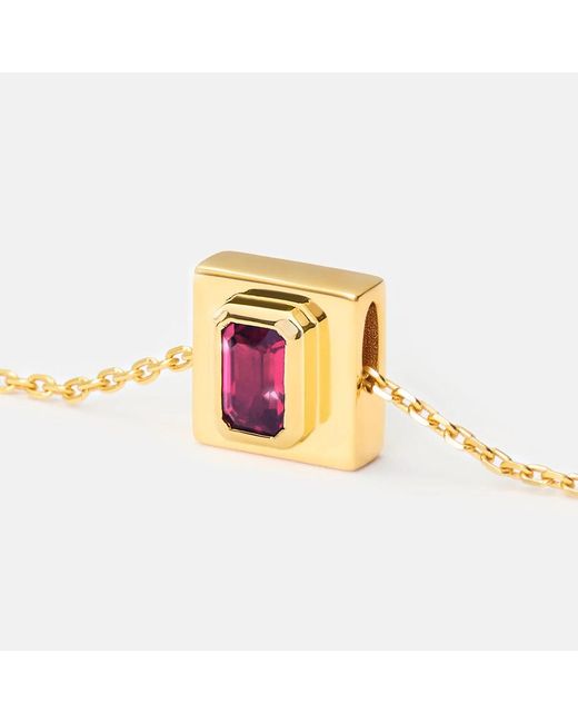 Kouree Yellow 'Isn'T She Lovely' Necklace Pendant Charm