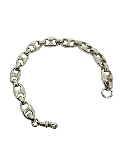 Tg-Jewellery by Tamara Gervasio Metallic Anchor Link Bracelet – Sterling for men