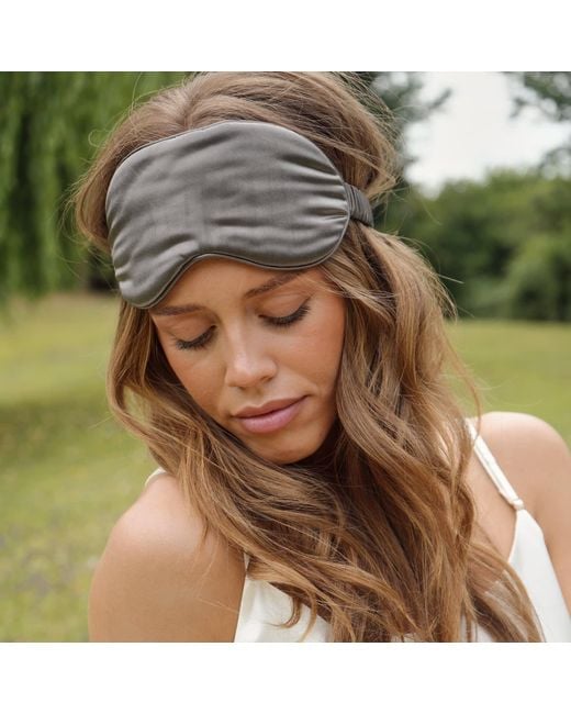 Silk Works Black Mulberry Silk Eye Mask