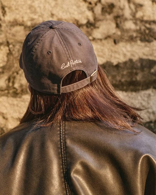 Lost Pattern Gray Pan Pan Baseball Cap