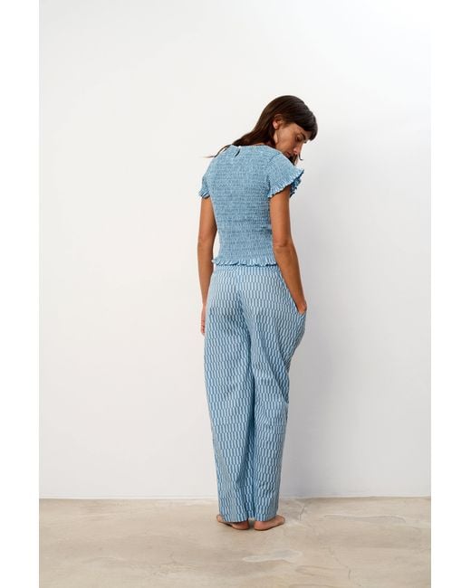 Par Y Escala Sl Blue Matilda Pants